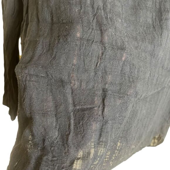 3 for‎ $30! Gap black sheer long sleeve blouse - Picture 6 of 8